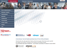 Tablet Screenshot of medienwerkstatt.org