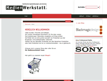 Tablet Screenshot of medienwerkstatt.tv
